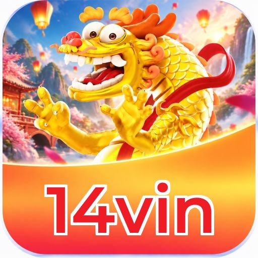 Interface da plataforma 14vin mostrando slots populares e bônus de boas-vindas